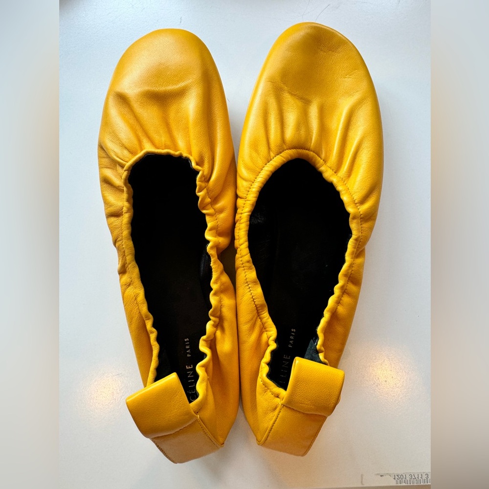 CELINE Yellow Flats